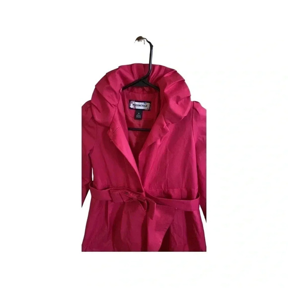 Rothschild Ruffle Spring Jacket Pink Size 6X - Picture 2 of 8